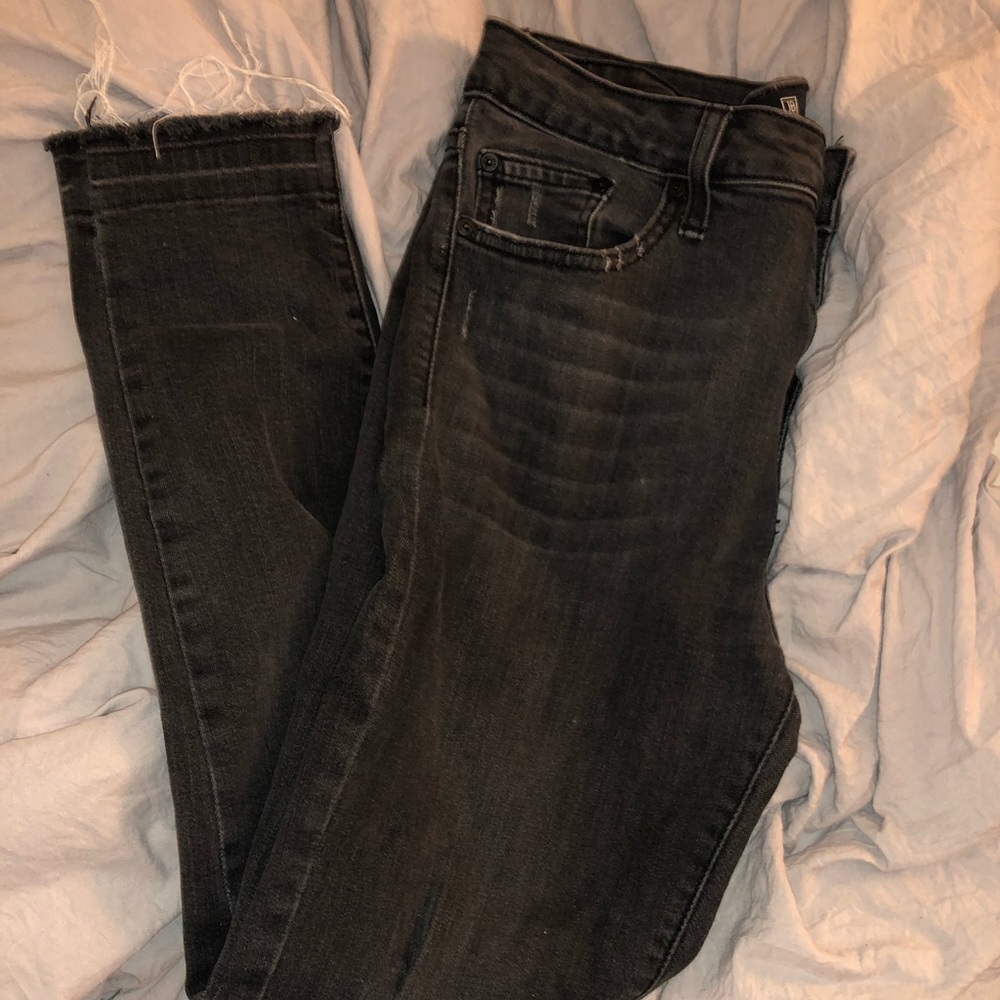 JUST BLACK skinny grey jeans, 31